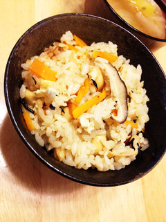 ひじきと大豆の炊き込みご飯-レシピのメイン写真