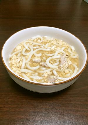 簡単！親子うどん-レシピのメイン写真
