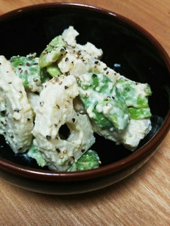 レンコンと空豆のサラダ-レシピのメイン写真