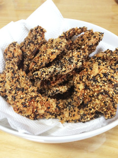 子供も大好き!鶏胸肉でゴママヨチキン-レシピのメイン写真