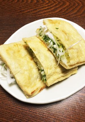 糖質オフでダイエット！油揚げおつまみ-レシピのメイン写真