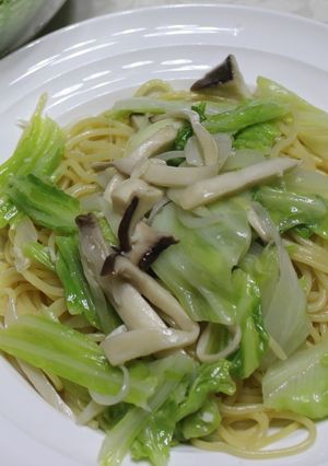 キャベツとエリンギアンチョビソースパスタ-レシピのメイン写真