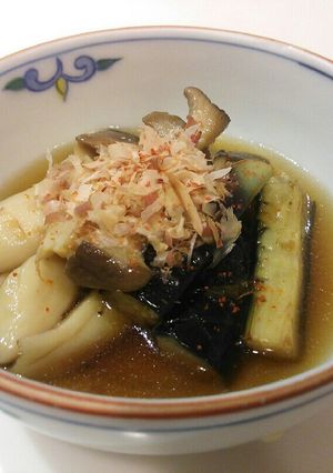 エリンギと茄子の揚げ浸し-レシピのメイン写真