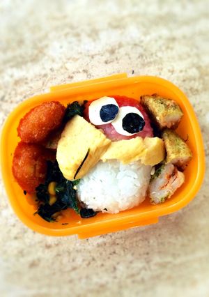 キョロちゃん キャラ弁-レシピのメイン写真