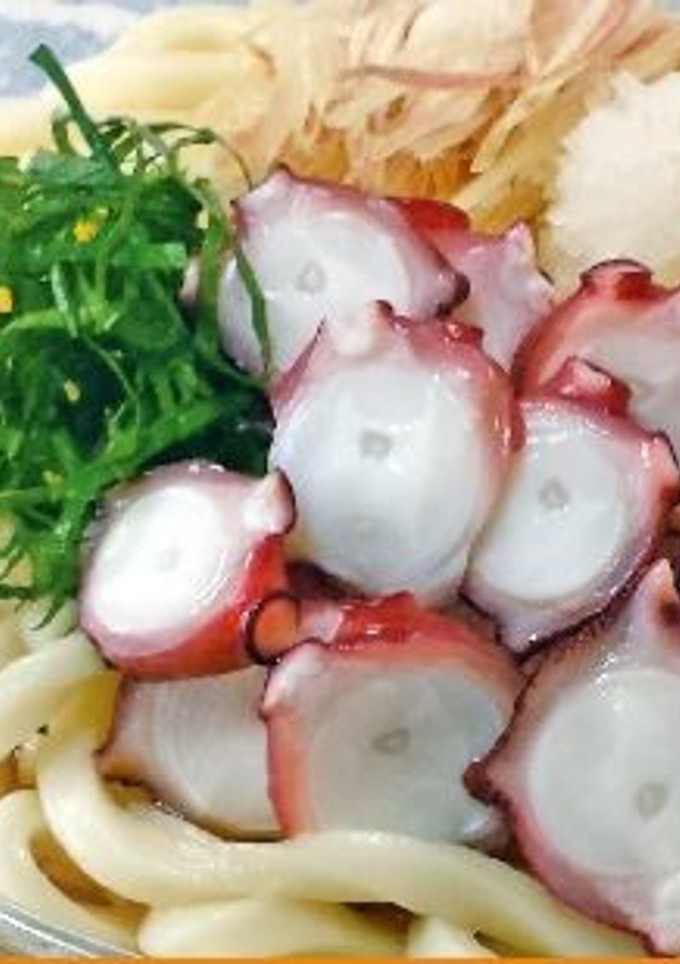 たこの冷やしおろしうどん-レシピのメイン写真