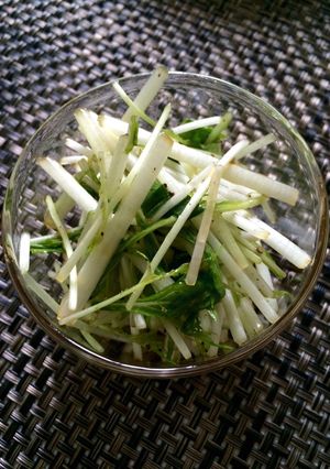 水菜のサラダ-レシピのメイン写真
