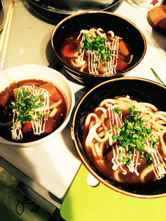 残りのカレーでカレーうどん-レシピのメイン写真
