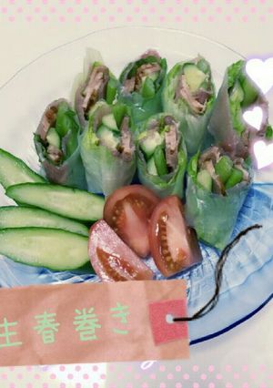 生春巻き-レシピのメイン写真
