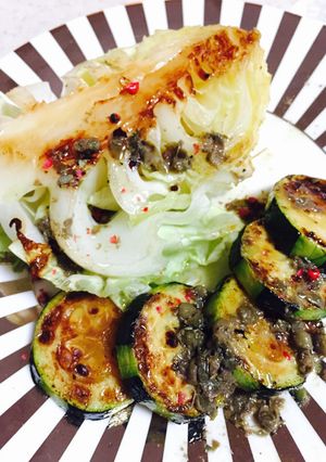 キャベツそのまま焼いてみー！うまいから！-レシピのメイン写真