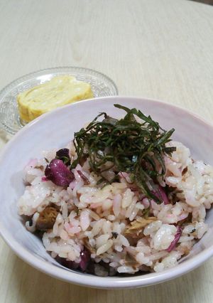 簡単！激うま！さんま蒲焼き缶で混ぜご飯♡-レシピのメイン写真