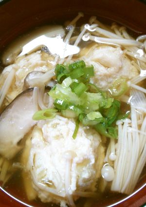 簡単　さっぱり♪　豆腐団子の　だんご汁！-レシピのメイン写真