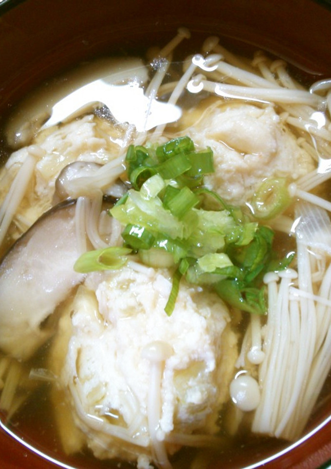 簡単　さっぱり♪　豆腐団子の　だんご汁！-レシピのメイン写真