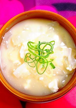 卵と豆腐の★簡単オニオンスープ♫-レシピのメイン写真