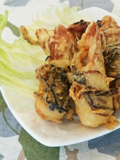 ほんのり塩味♪ちくわの塩昆布天ぷら♪-レシピのメイン写真