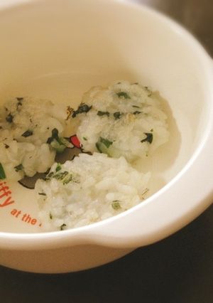 離乳食♡しらすと小松菜の手づかみおやき♡-レシピのメイン写真