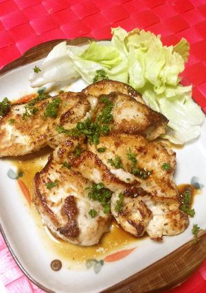 鶏ムネ肉のココナッツオイルソテー-レシピのメイン写真