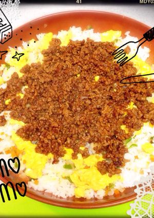 ☆子供喜ぶ♪スパイシーのっけ飯☆-レシピのメイン写真