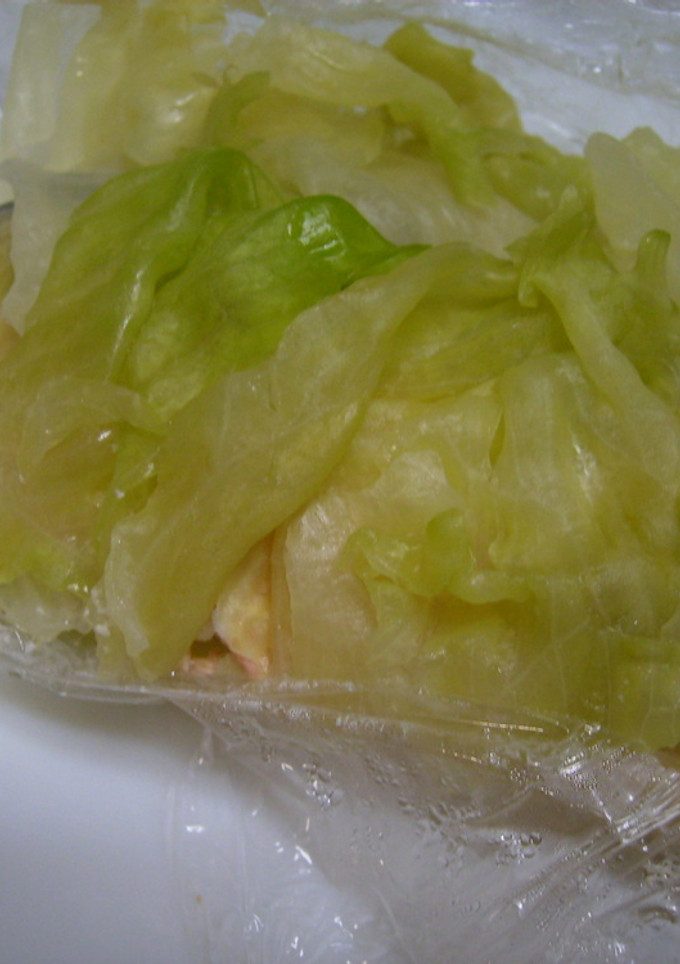 鮭のレタス巻きレンジ蒸し-レシピのメイン写真
