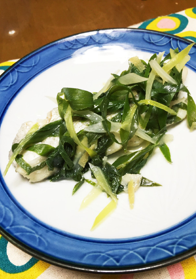 白身魚のネギ酒蒸し☆-レシピのメイン写真