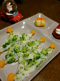 【カミカミ期】離乳食クリスマスプレート-レシピのメイン写真