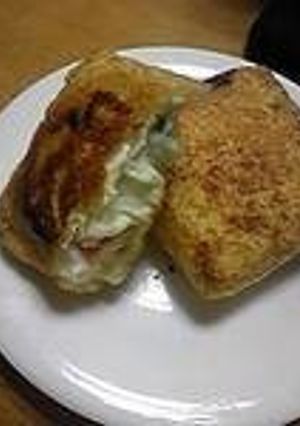 油揚げのポテトサラダ詰め 焼き-レシピのメイン写真