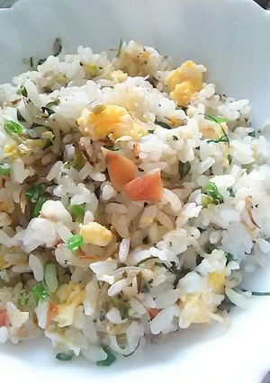 夏の炒飯-レシピのメイン写真