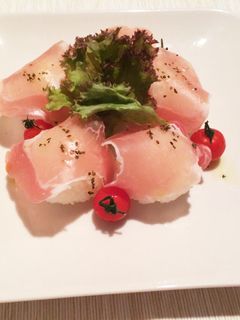 生ハムの手まり寿司-レシピのメイン写真