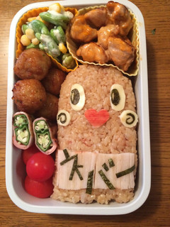 ねばーる君キャラ弁-レシピのメイン写真