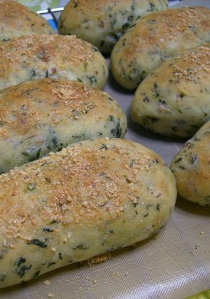 ほうれん草&チーズのパン-レシピのメイン写真