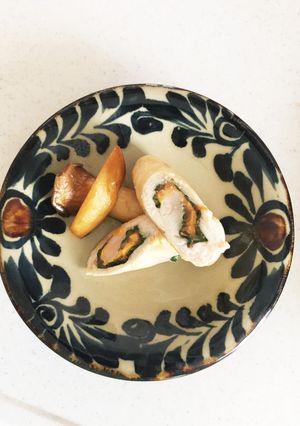 ささみ梅しそチーズ巻き♩-レシピのメイン写真