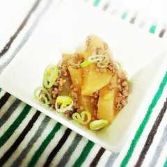 簡単♡大根と挽肉の煮物-レシピのメイン写真