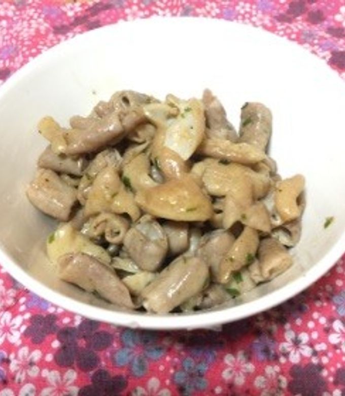さっぱり塩味!豚モツ肉炒め-レシピのメイン写真