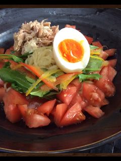 トマトの冷やし中華-レシピのメイン写真