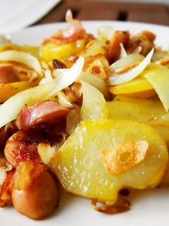 定番!簡単★ウインナーでジャーマンポテト-レシピのメイン写真