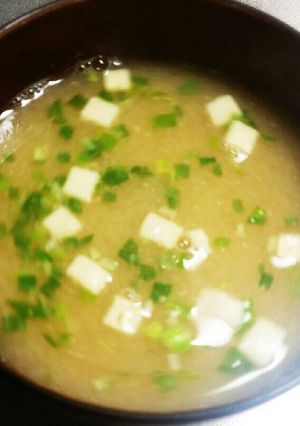 ゴマパワー！簡単美味しい『ごま味噌汁』-レシピのメイン写真