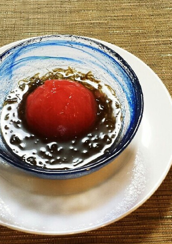 丸ごとトマトの簡単ピクルス-レシピのメイン写真