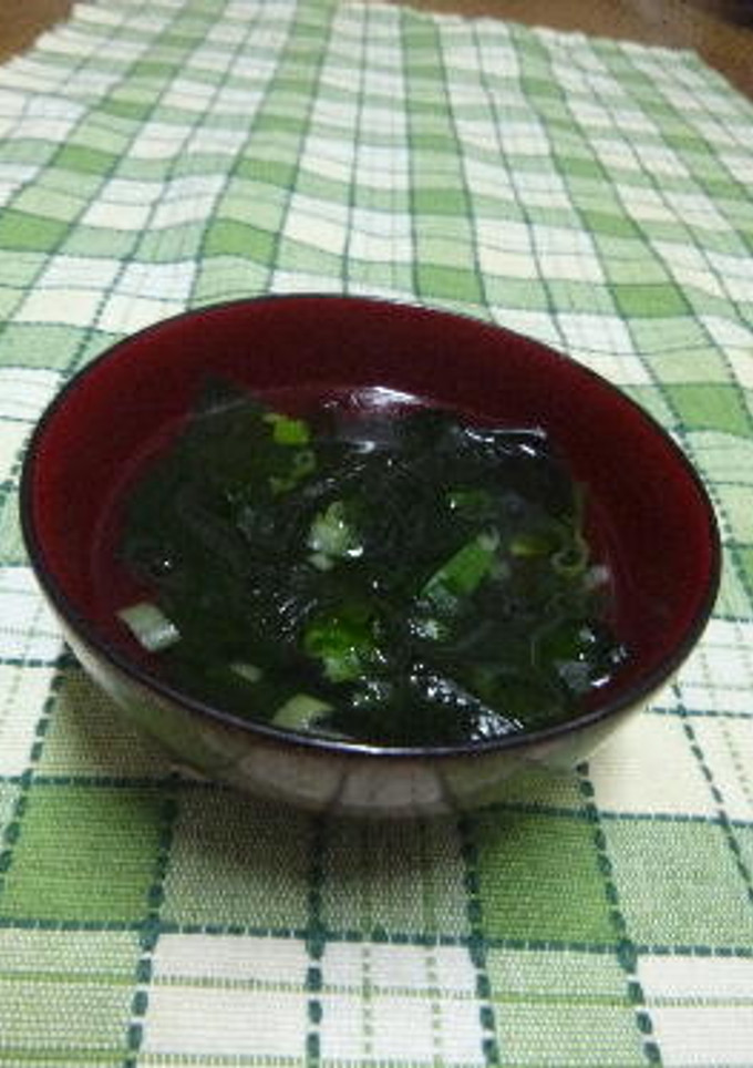 簡単( *´艸｀)　わかめのスープ-レシピのメイン写真