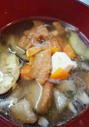 東北の郷土料理♪あったか☆仙台麩のくず汁-レシピのメイン写真