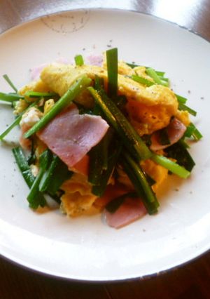 にら玉ベーコン♪-レシピのメイン写真