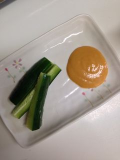 きゅうり✳︎ラー油入り味噌マヨで。-レシピのメイン写真