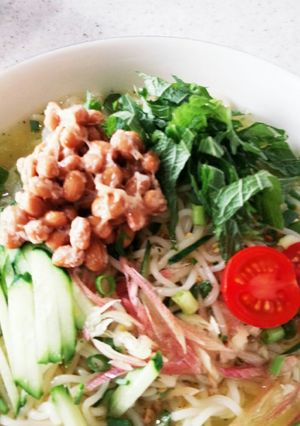 夏にさっぱり！冷しラーメン-レシピのメイン写真