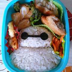 รูปของ ベイマックス♪キャラ弁