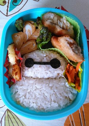 ベイマックス♪キャラ弁-レシピのメイン写真