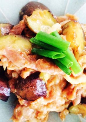 豚肉と茄子の生姜炒め♬丼にしても美味！-レシピのメイン写真