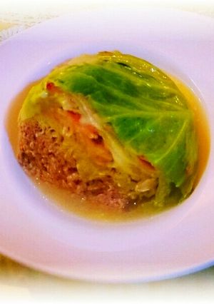 簡単♪巻かないロールキャベツ＊濃厚スープ-レシピのメイン写真