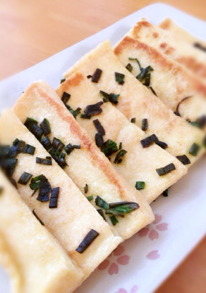油揚げのねぎ焼き-レシピのメイン写真