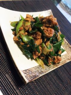 鯖缶とニラ-レシピのメイン写真