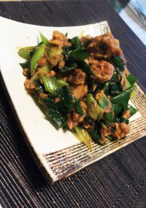 鯖缶とニラ-レシピのメイン写真