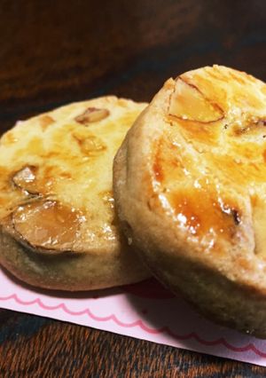 厚焼きアーモンドクッキー-レシピのメイン写真