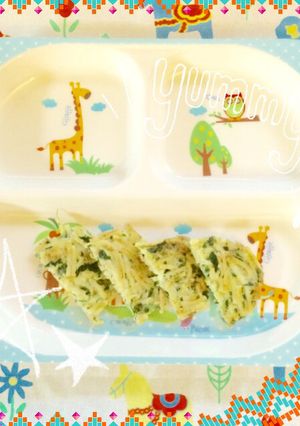 離乳食☆ツナとほうれん草のクリームパスタ-レシピのメイン写真